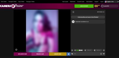 chat do camera prive