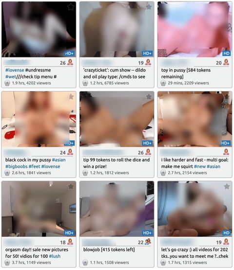 Membros do Chaturbate