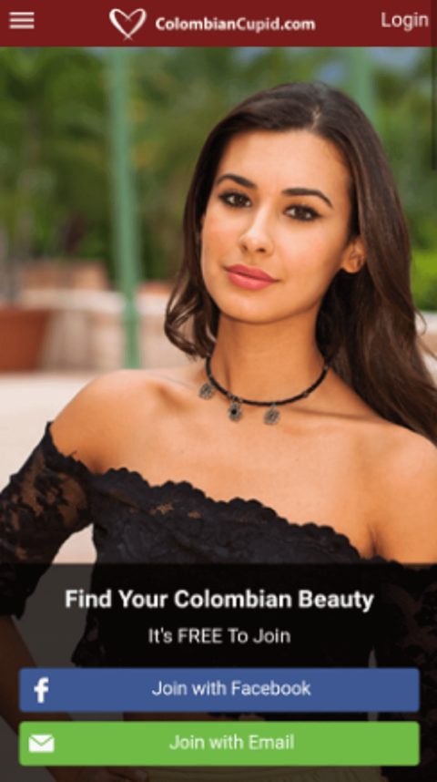 Aplicativo do Colombian Cupid