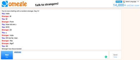 Chat do Omegle 8