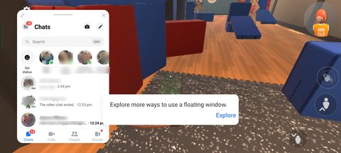 Contato no Rec Room
