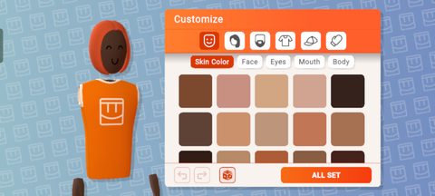 Perfil no Rec Room