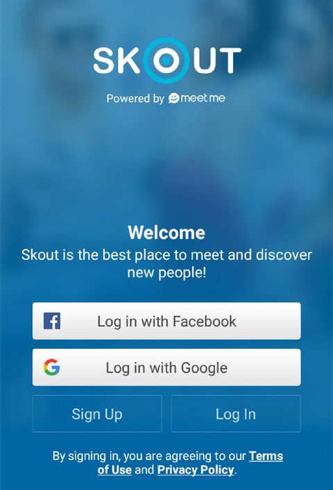 Login do Skout
