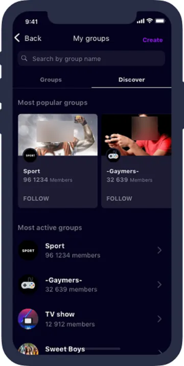 Captura de tela do site Taimi
